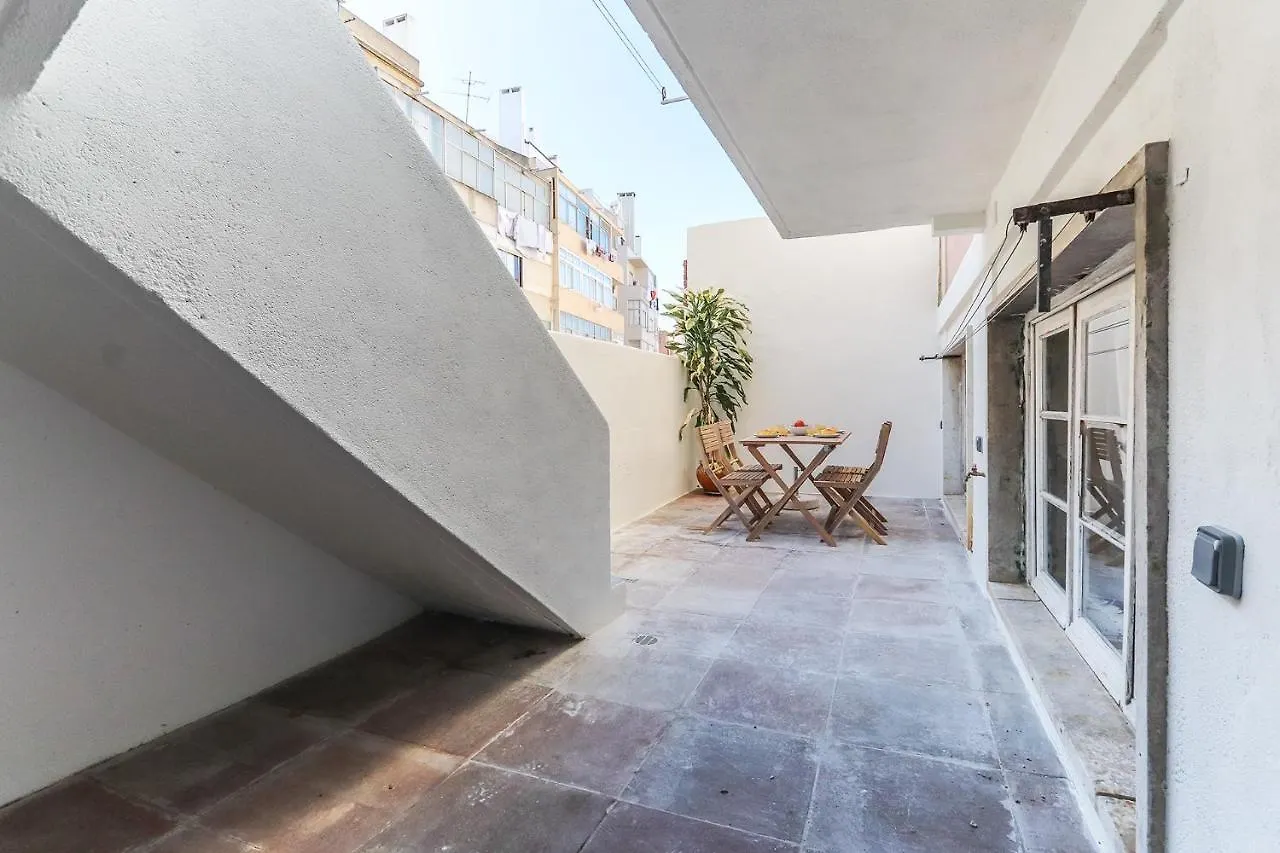 Апартаменты Vita Portucale ! Olaias Design With Terrace Лиссабон Португалия